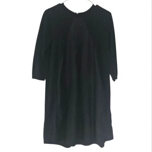 COS black Oversized Top Tunic Dress Pockets Size S